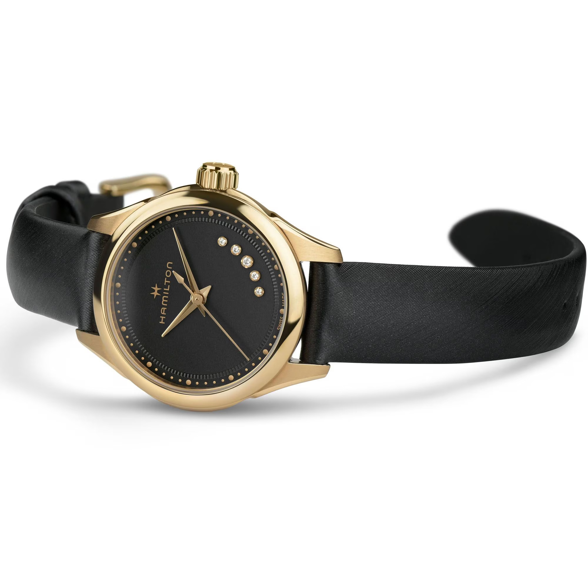Reloj Hamilton Jazzmaster Lady Quartz Correa Satin Ref. H32121430 - Imagen 3