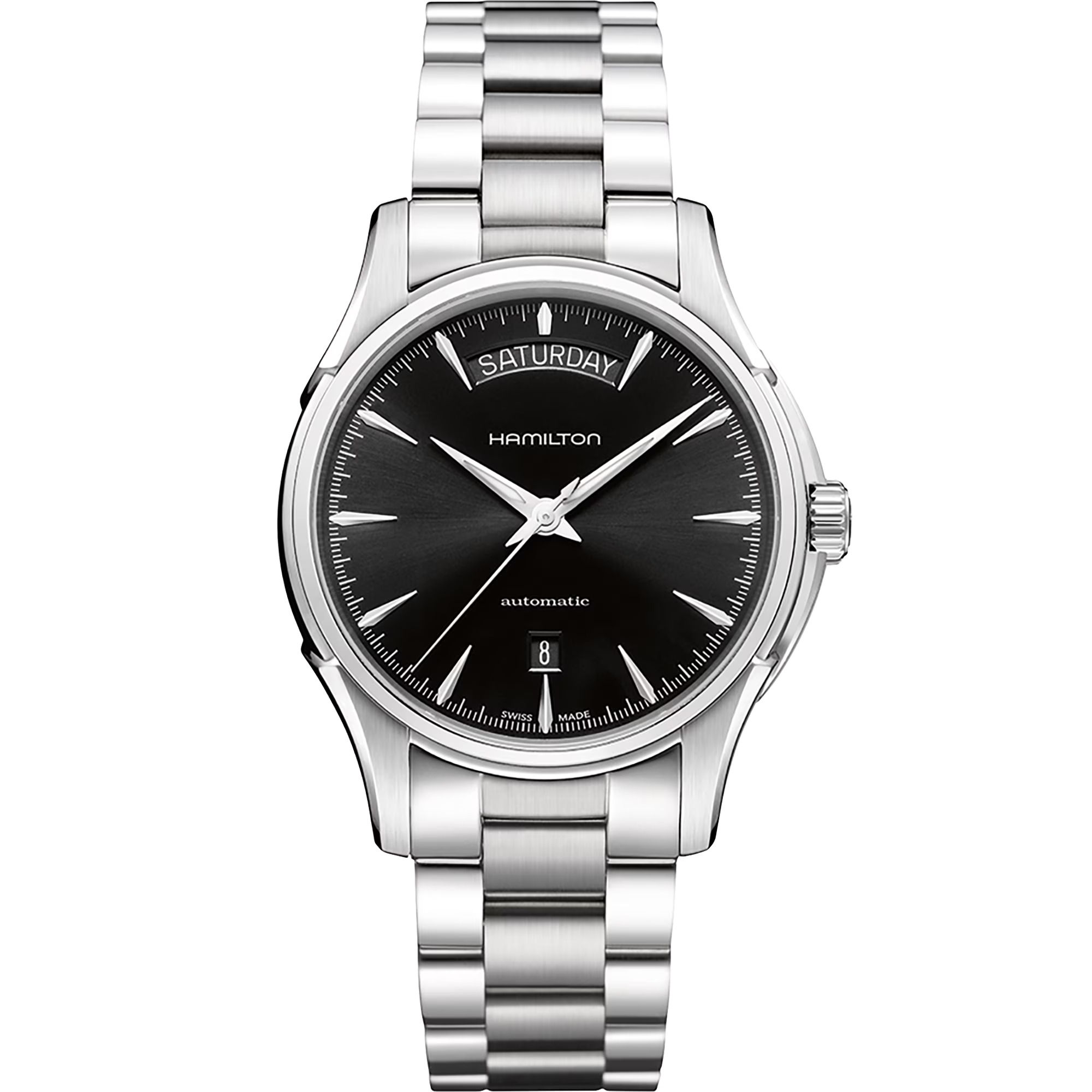 Reloj Hmailton Jazzmaster Automatic Watch Day Date Aute Brazalete Ref.H32505131