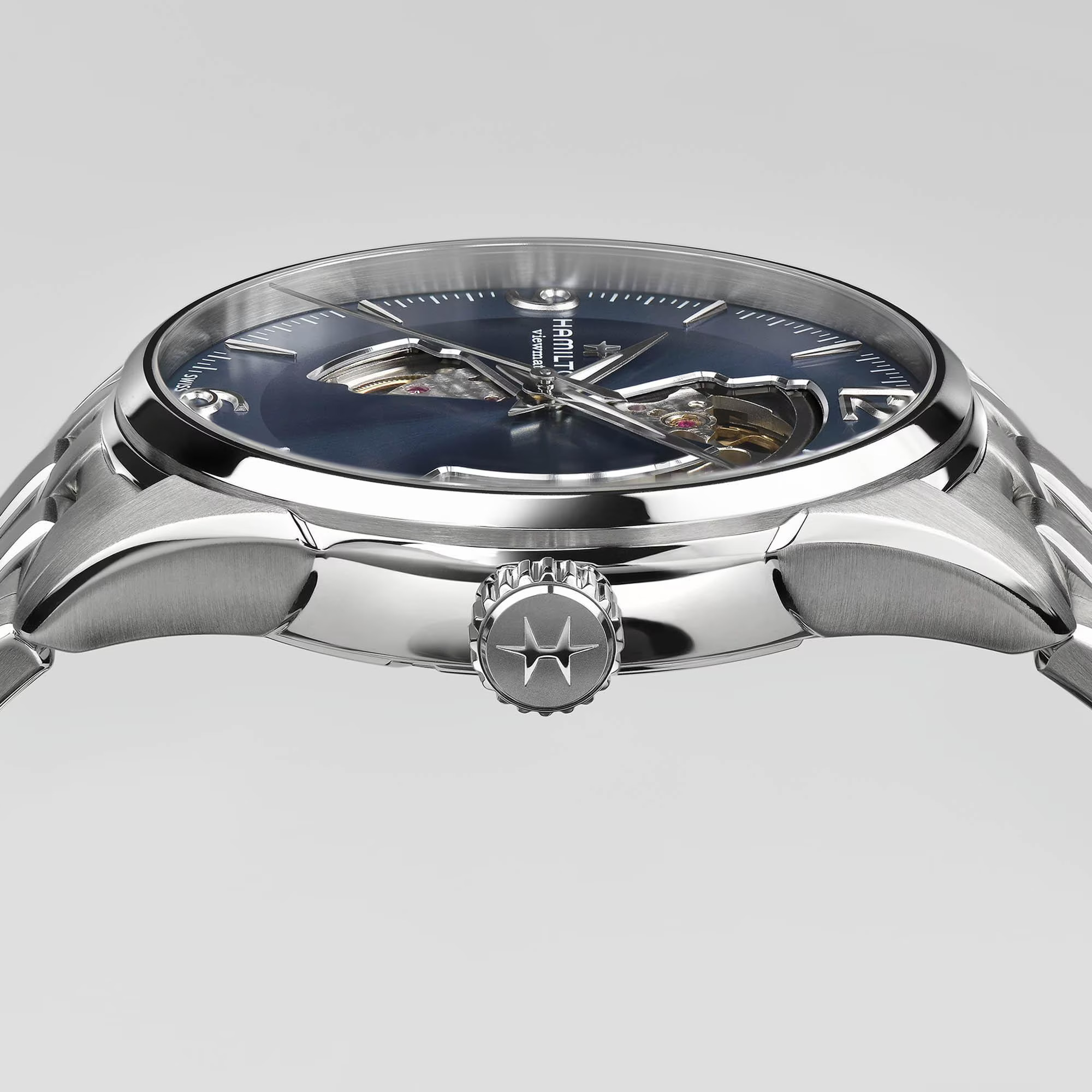 Reloj Hamilton Jazzmaster Automatic Watch Open Heart Ref.H32705141 - Imagen 2