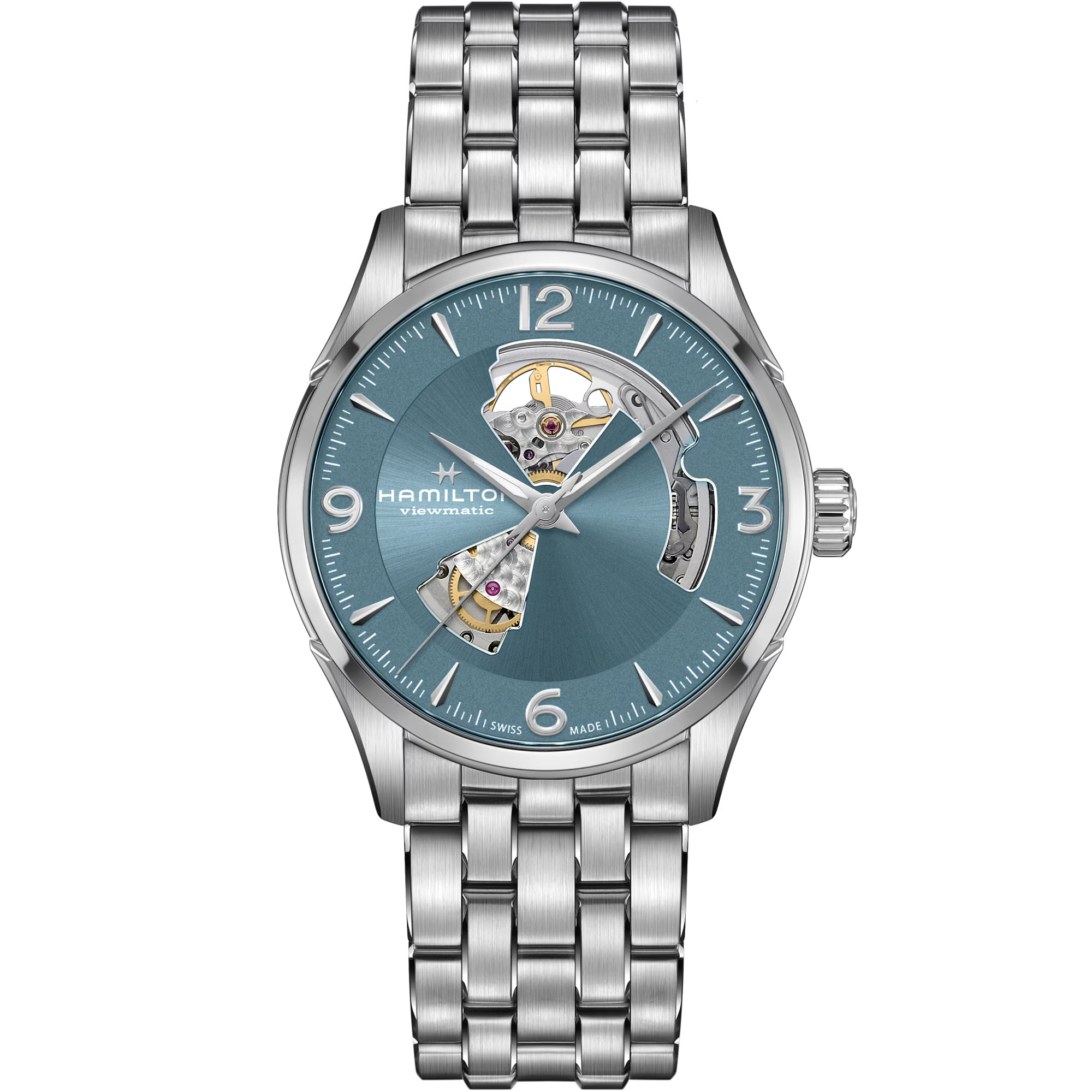 Reloj Hamilton Jazzmaster Open Heart Auto Ref. H32705142