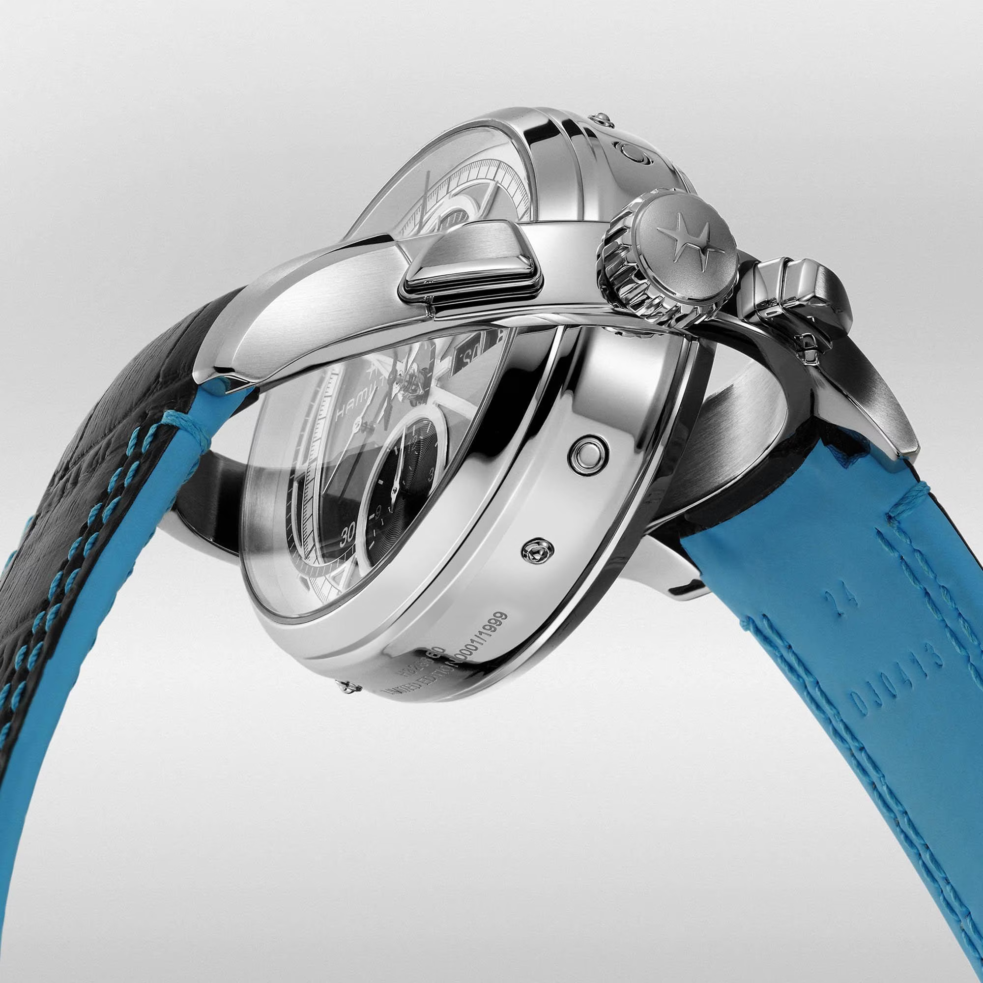 Reloj Hamilton Jazzmaster Face 2 Face II Auto Chrono Ref. H32866781 - Imagen 4
