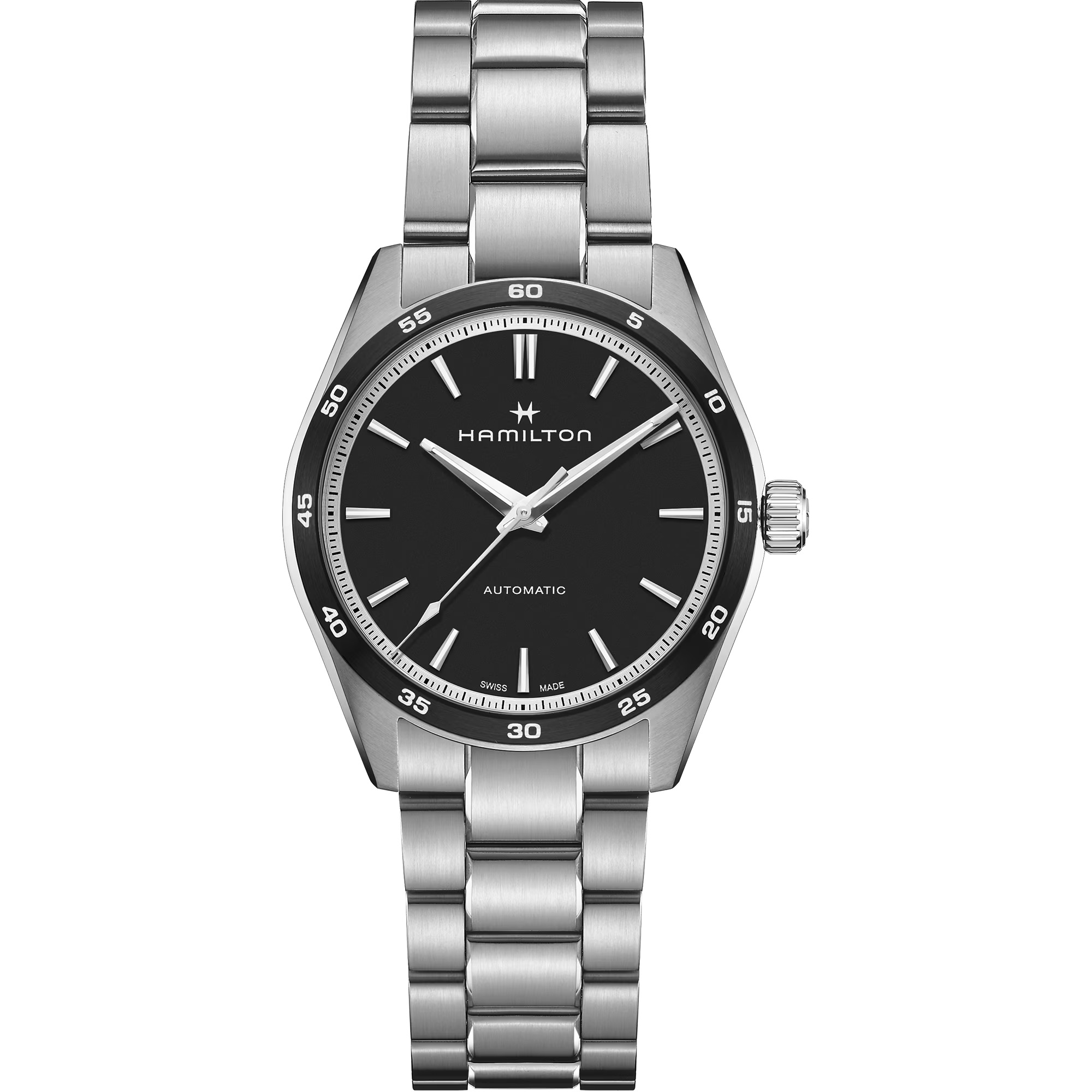 Reloj Hamilton Jazzmaster Performer Auto Brazalete Ref.H36205130