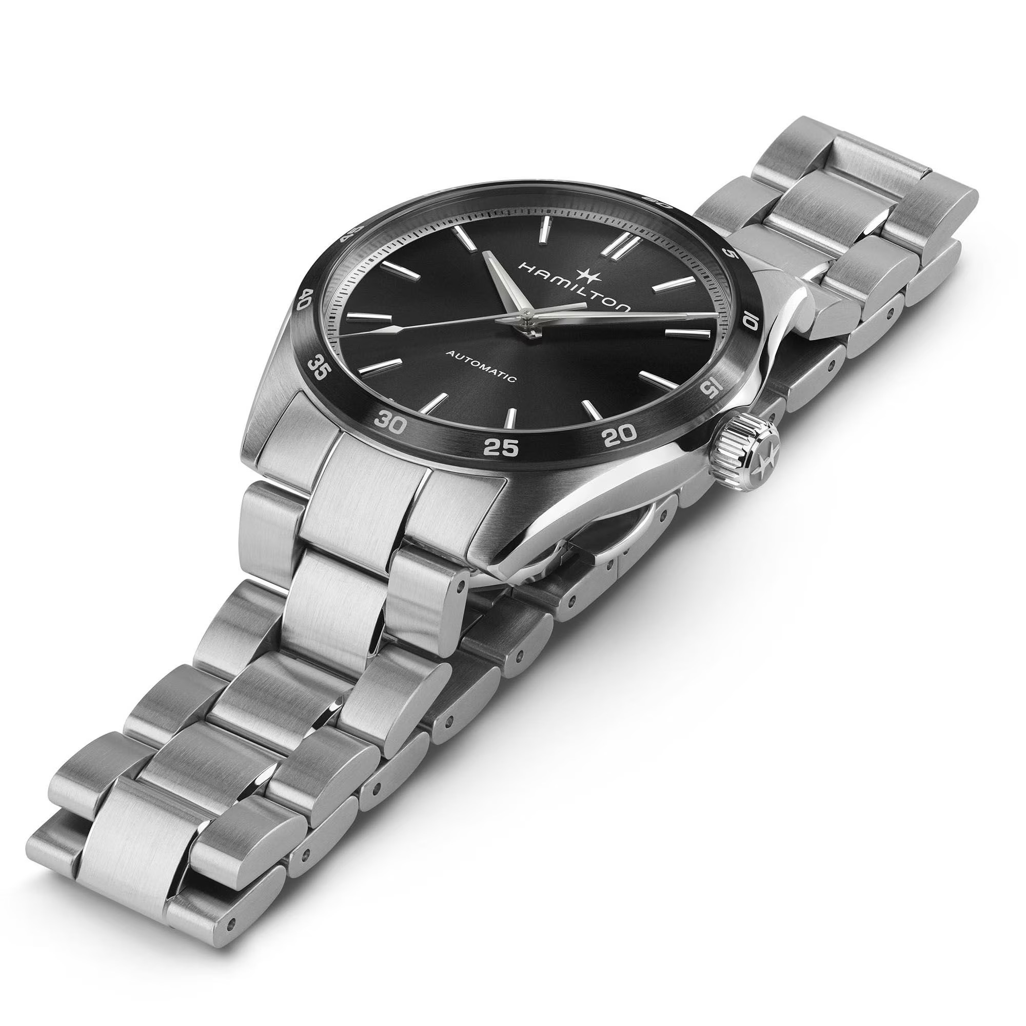 Reloj Hamilton Jazzmaster Performer Auto Brazalete Ref.H36205130 - Imagen 2