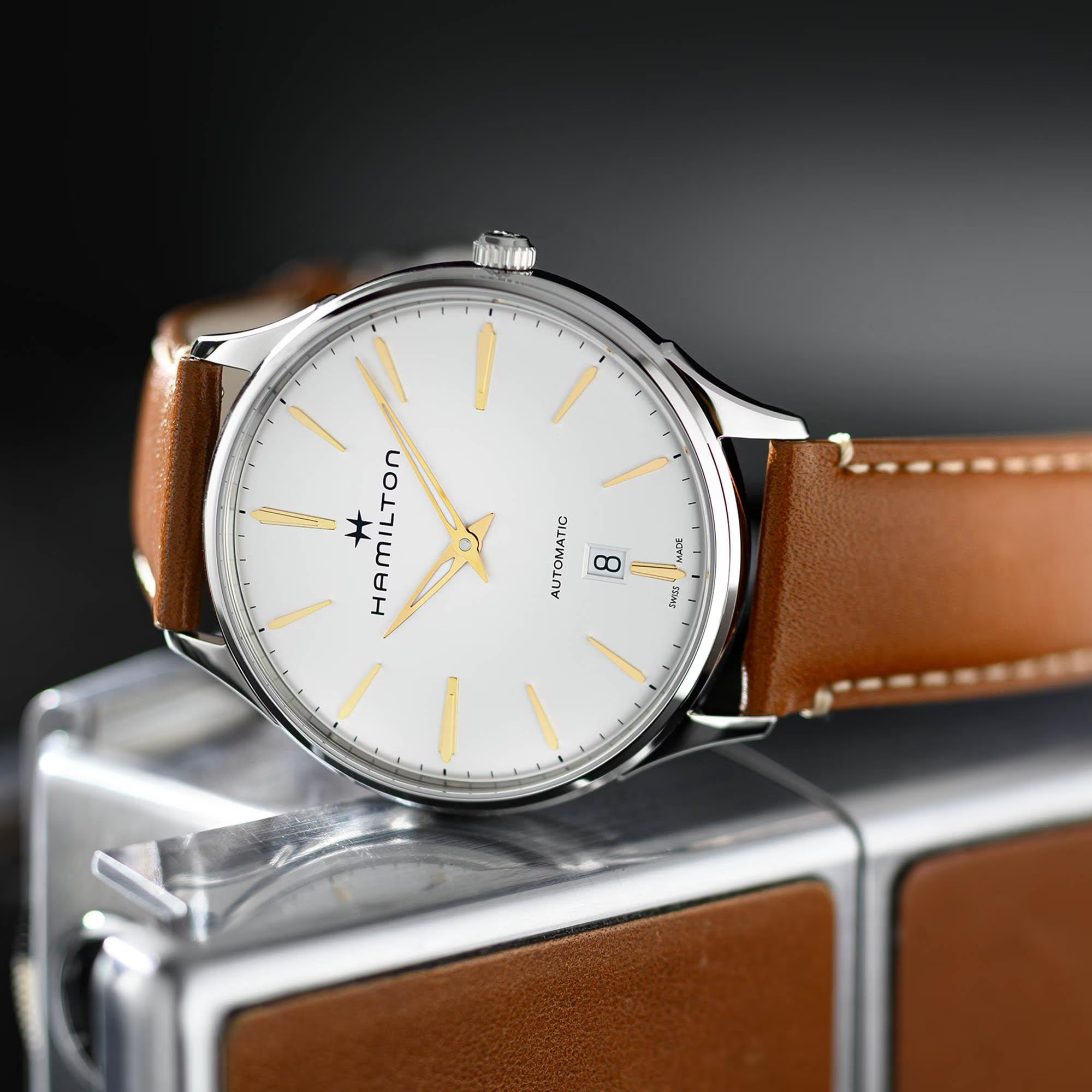 Reloj Hamilton Jazzmaster Thineline Auto Ref.H38525512 - Imagen 5
