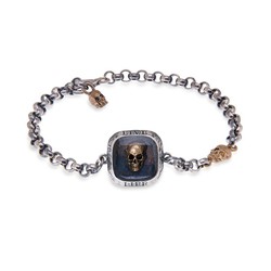 Pulsera Calavera Unisex PLATADEPALO Nuvak en cadena Referencia: R/SB068A T/20