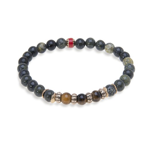 Pulsera Unisex PLATADEPALO KYOGA elástica de bolas
