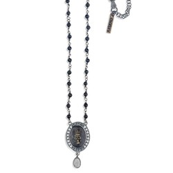 Collar Calavera Unisex PLATADEPALO Machu en rosario Referencia: R/SN008X - Imagen 2