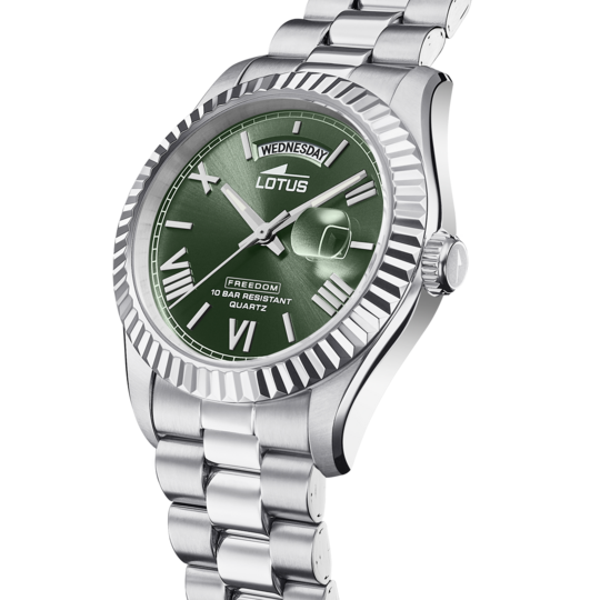 RELOJ DE HOMBRE LOTUS FREEDOM CON ESFERA VERDE 18854/3 - Imagen 3