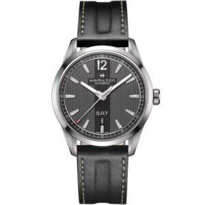 Reloj Hamilton Automatico, Calendario, Correa Piel Negra Ref H43515735