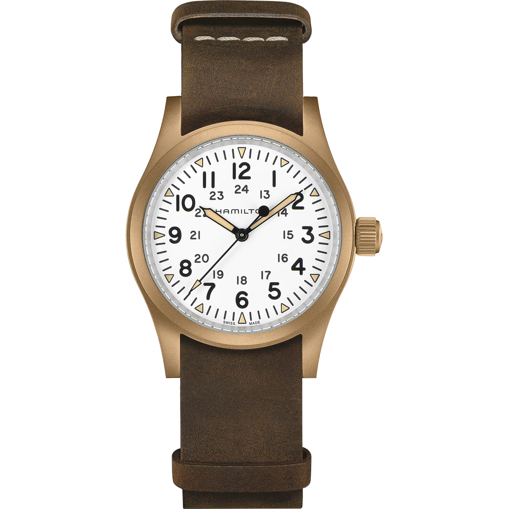 Reloj Hamilton khaki field mechanical bronze ref.H69459510