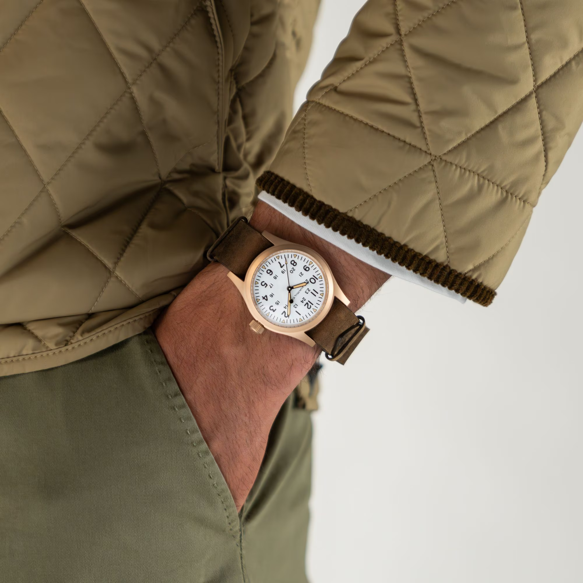 Reloj Hamilton khaki field mechanical bronze ref.H69459510 - Imagen 2