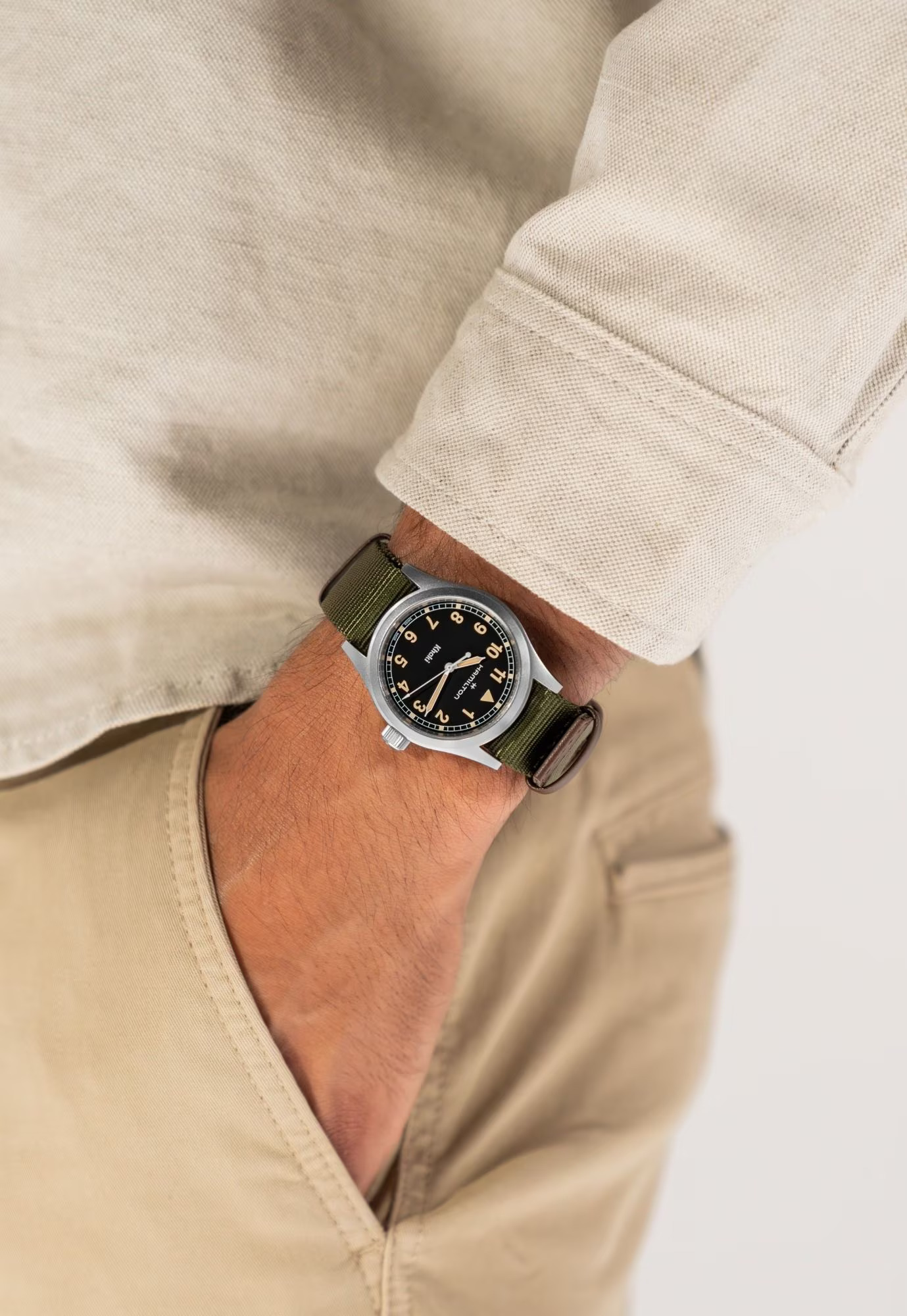 KHAKI FIELD QUARTZ 38 MM H69401930 - Imagen 7