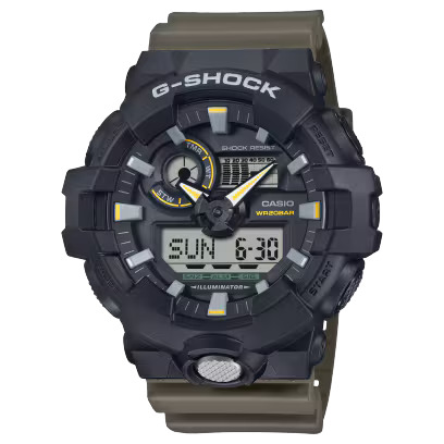 RELOJ CASIO CLASSIC GA-700 Series GA-710TU-1A3
