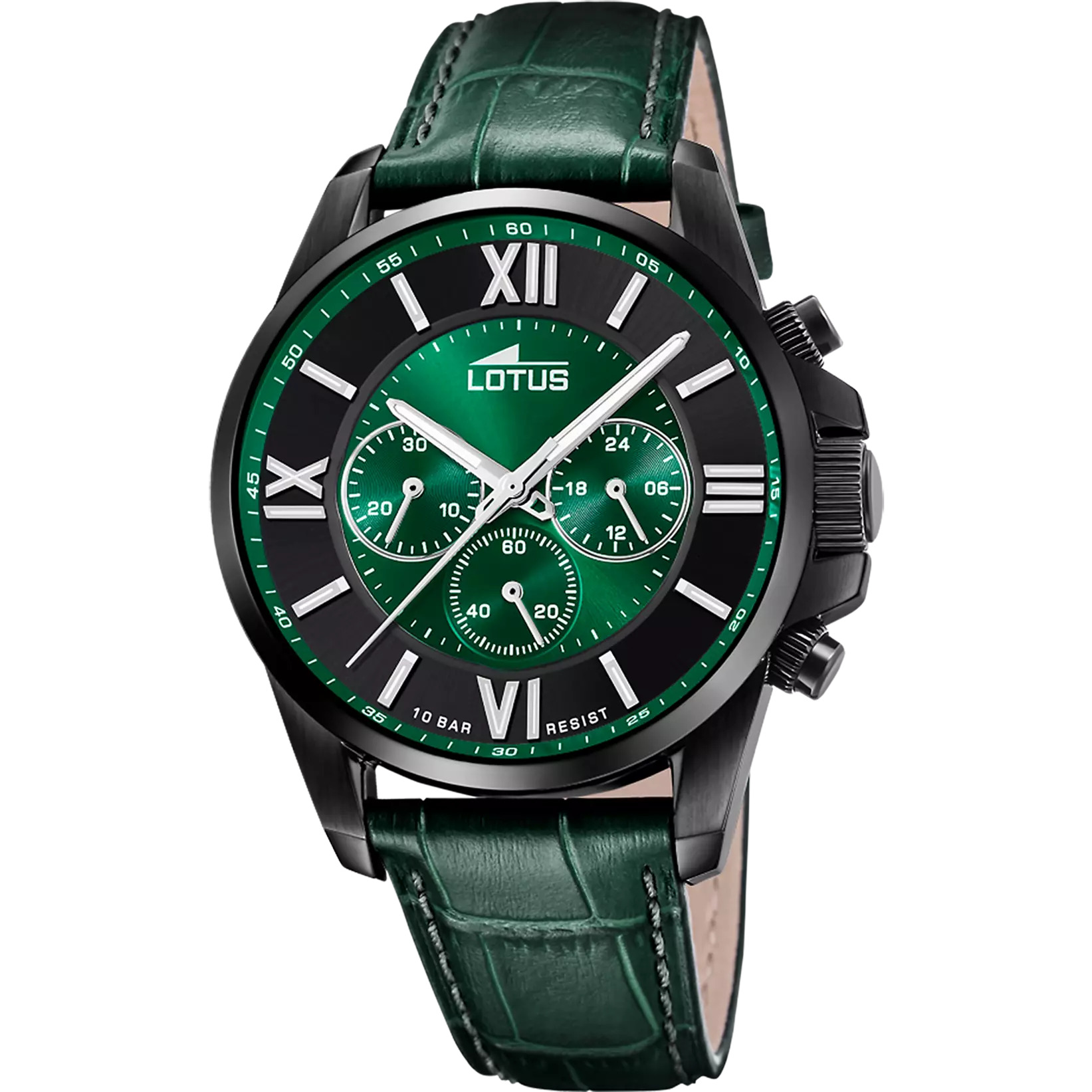 LOTUS 18881/1 VERDE CUERO, HOMBRE