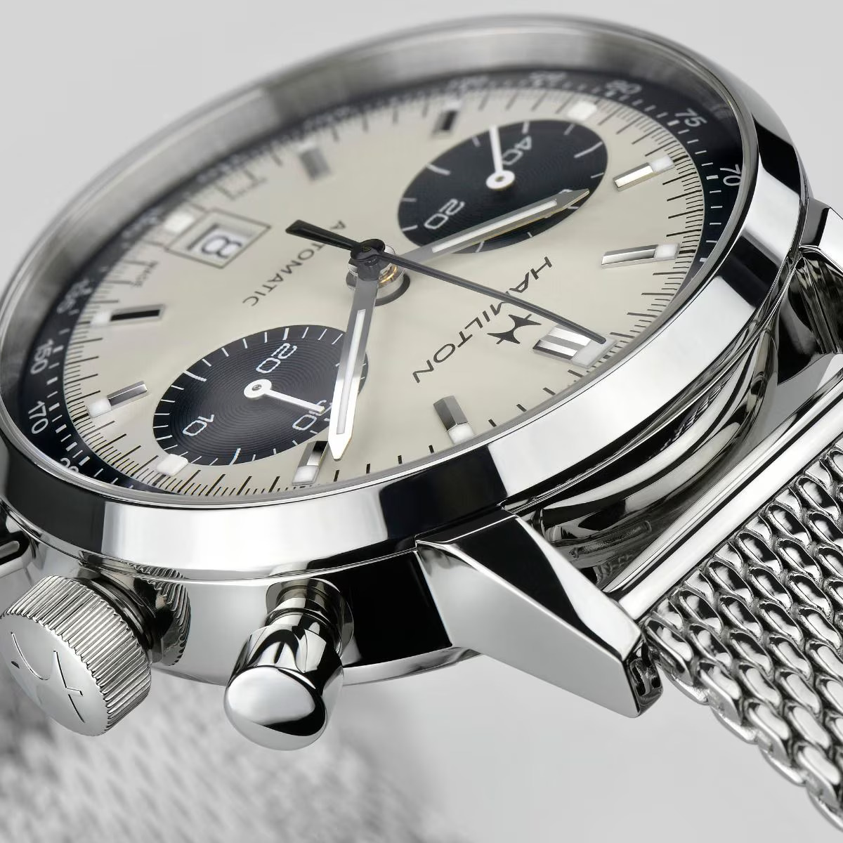 Reloj Hamilton American Classic Intra-Matic Auto Chrono Automático | 40mm | H38416111 - Imagen 7